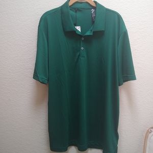 Men's Adidas Green Polo Shirt